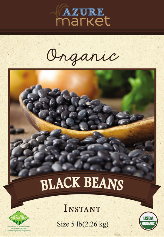 Black Beans, Instant, Organic