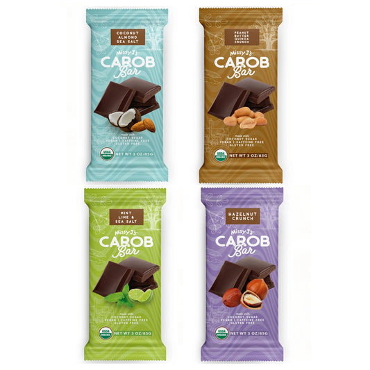 Carob Sampler, Candy Bars - 1 each flavor
