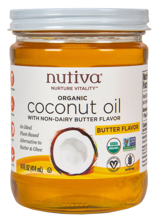 Coconut Oil, Buttery Refined, Organic