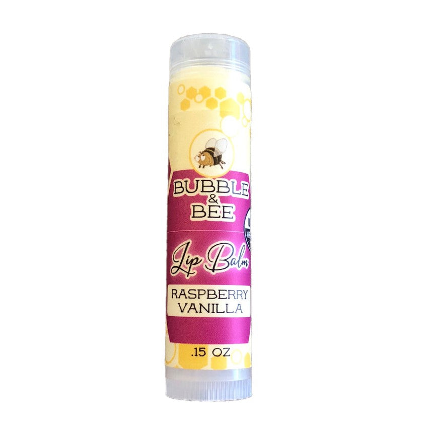 Lip Balm, Raspberry Vanilla, Organic