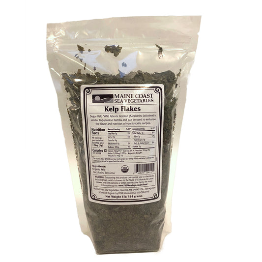 Sugar Kelp Flakes, Organic