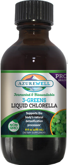3-Greens Liquid Chlorella, Fermented