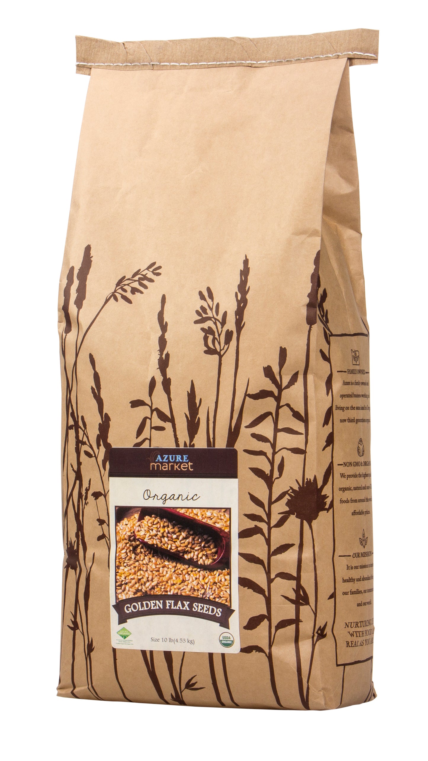 Flax Seeds, Golden, Organic