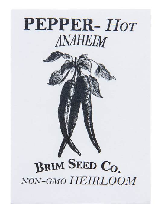 Pepper, Hot Anaheim Chili Heirloom Seed