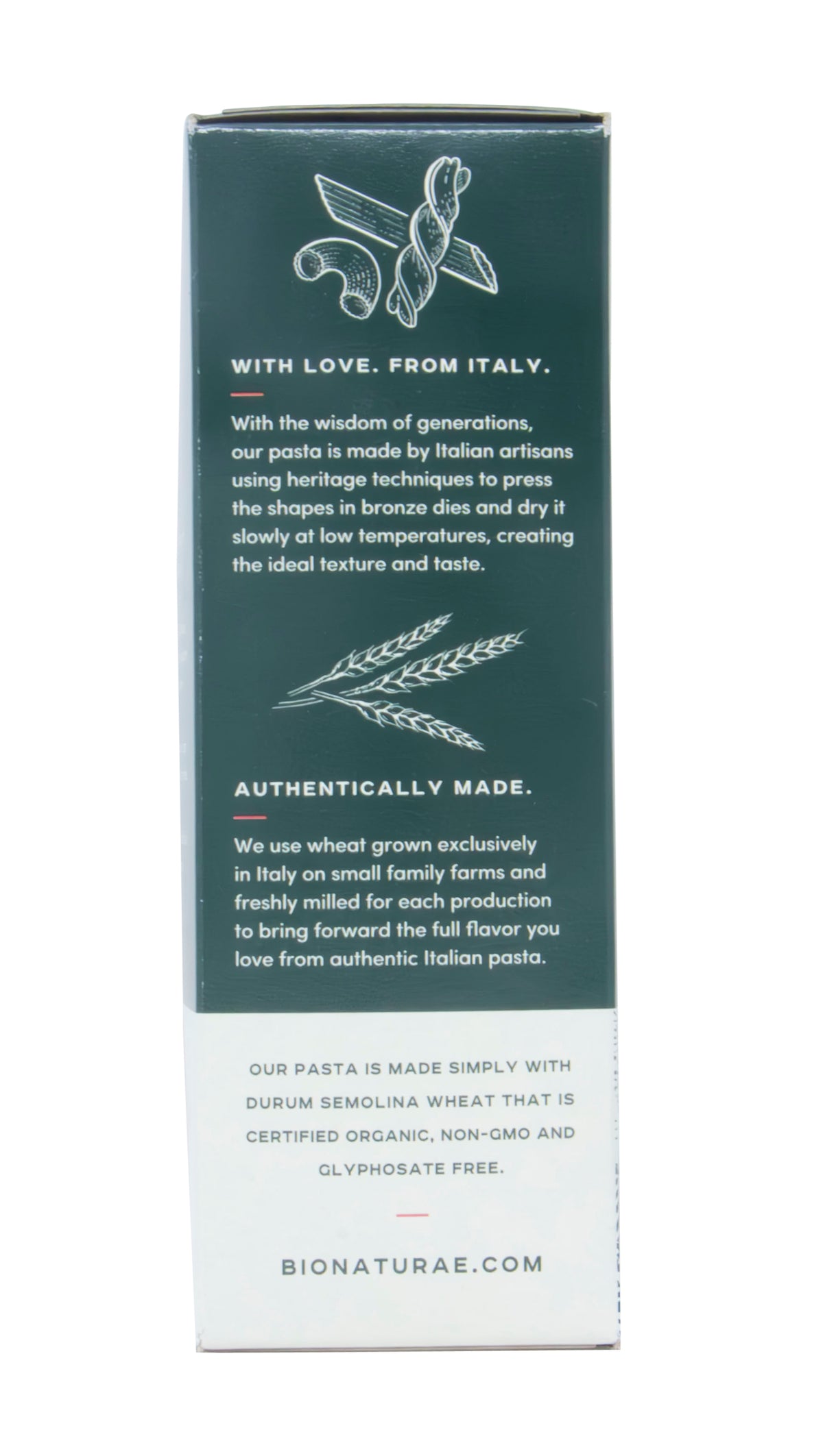 Pasta Penne Rigate, Durum Semolina, Organic