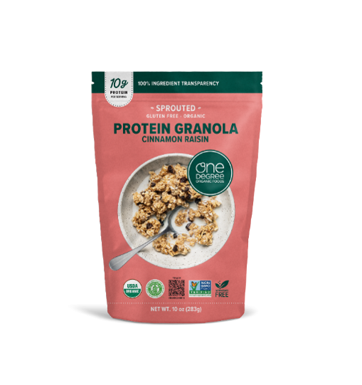 Granola, Sprouted Cinnamon Raisin, Organic