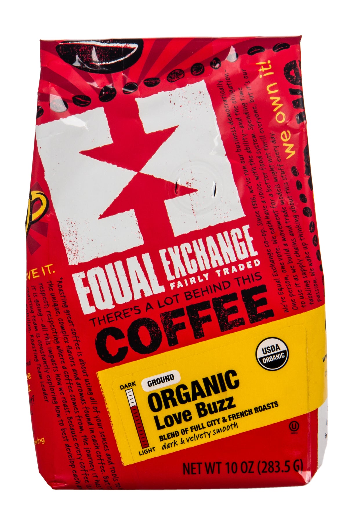 Coffee, Ground, Love Buzz Blend, Organic