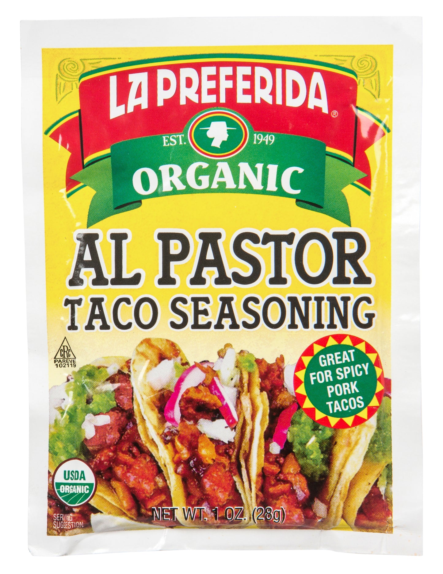 Al Pastor Taco Seasoning, Organic