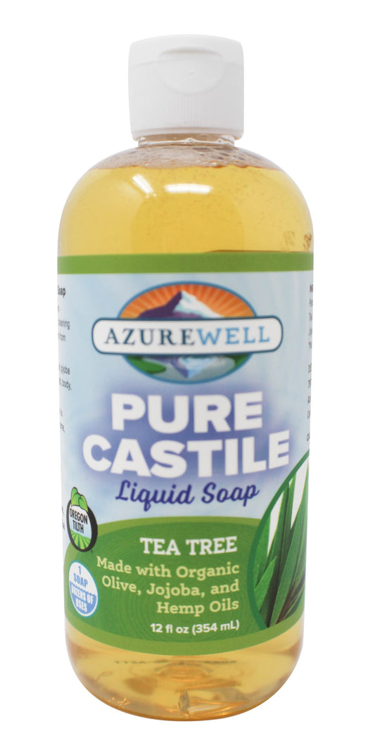 Castile Liquid Soap, Pure, Tea Tree, Organic
