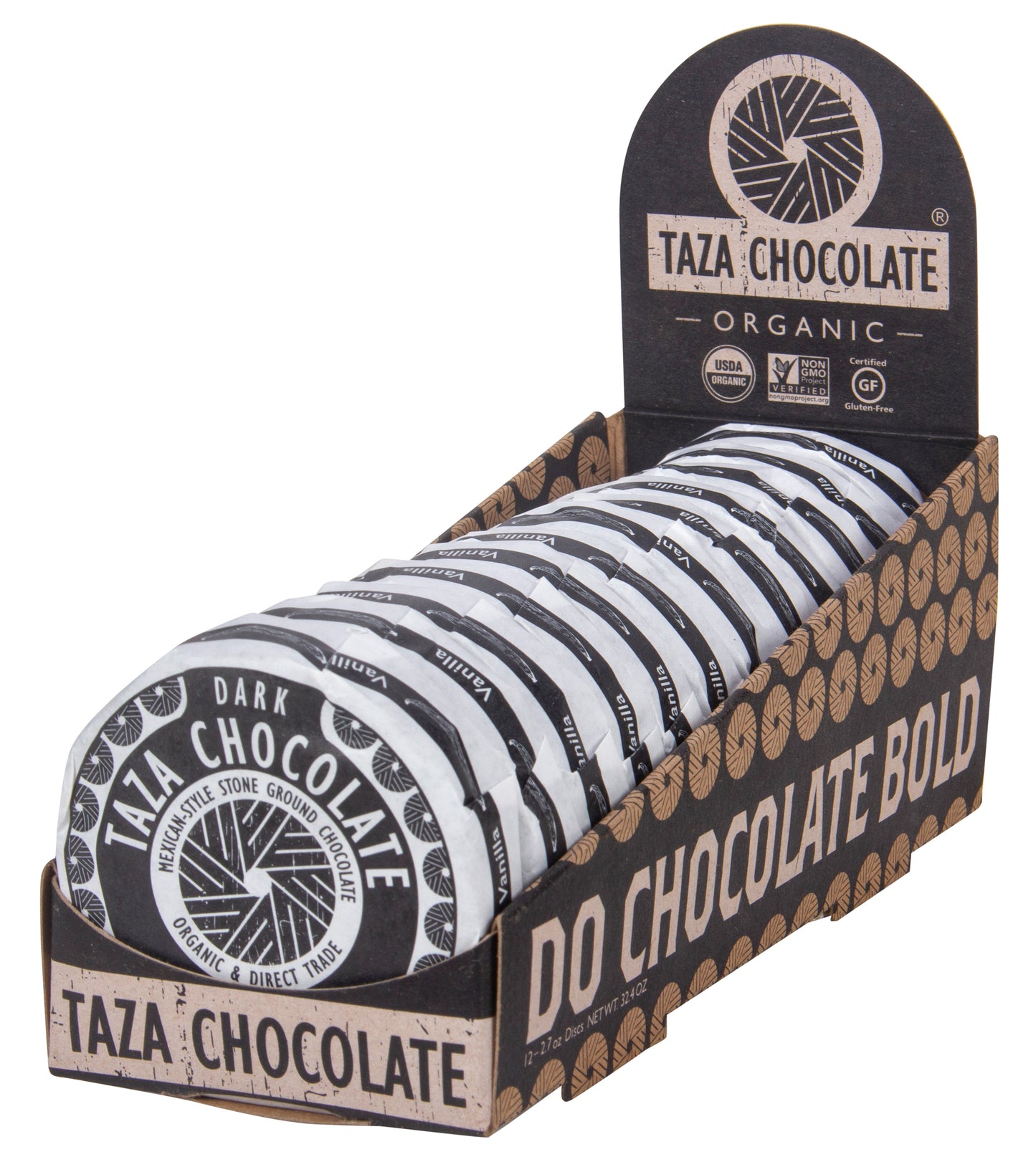 Chocolate Bar, Dark Mexicano 50%, Vanilla, Organic