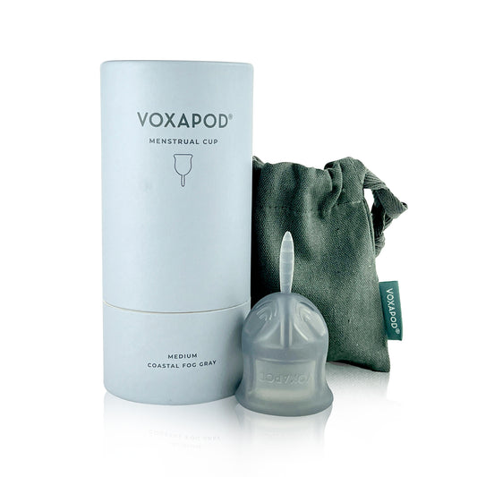 Menstrual Cup, Medium, Coastal Fog Gray