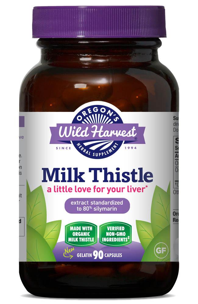 Milk Thistle with 80% Silymarin, Organic