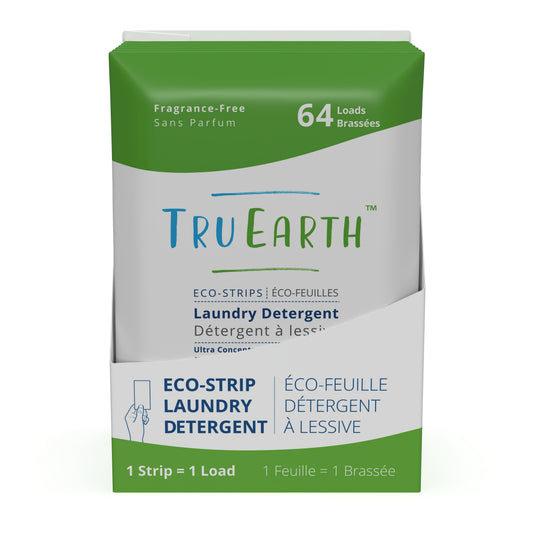 Laundry Detergent Eco-Strips, Fragrance Free