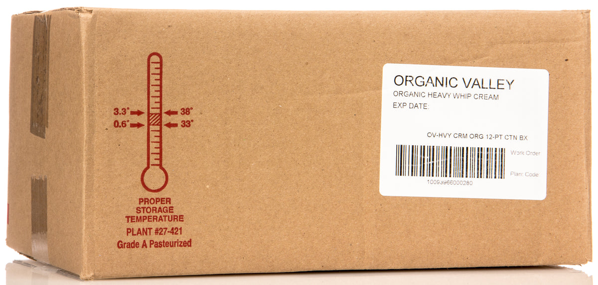 Heavy Whipping Cream, Ultra Pasteurized, Organic