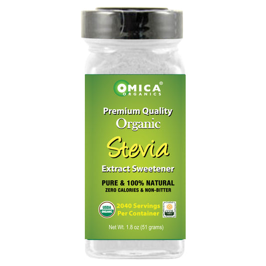 Stevia Extract Sweetener Powder, Organic