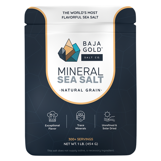 Mineral Sea Salt, Natural Grain