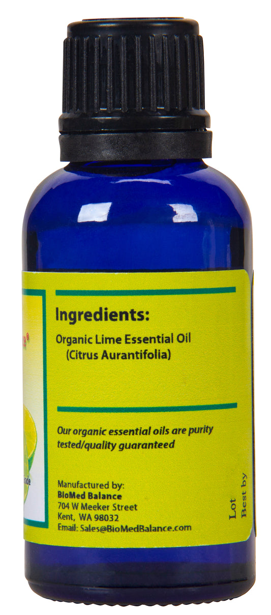 Lime Essential Oil, Organic