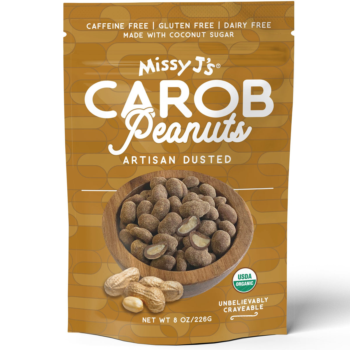 Carob Covered Peanuts, Organic