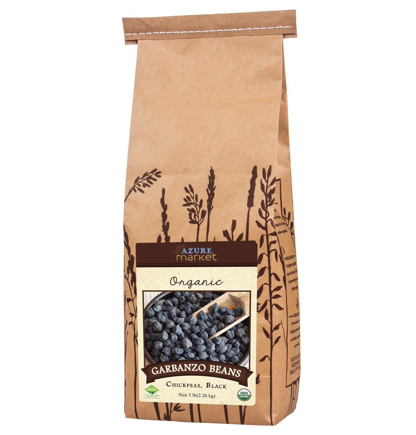 Garbanzo Beans, Chickpeas, Black, Organic