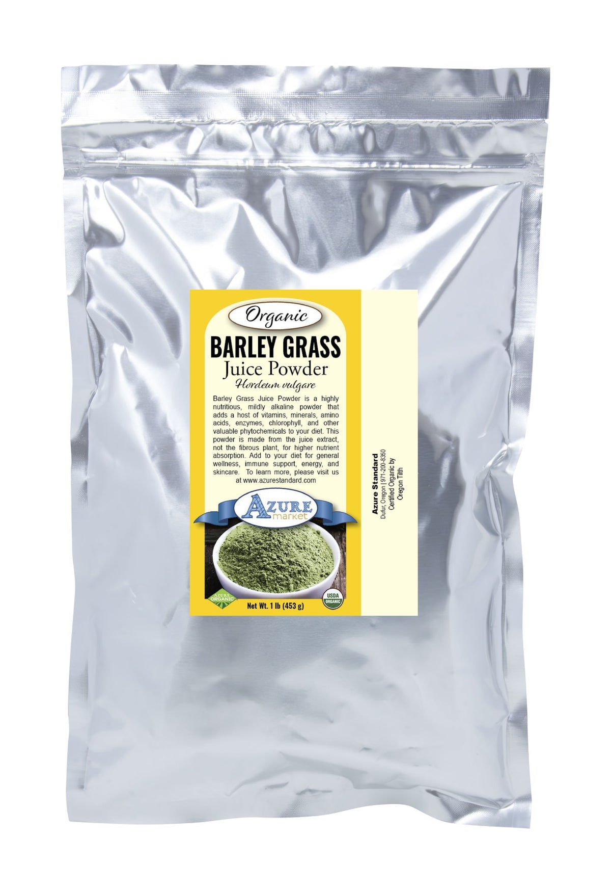 Barley Grass Juice Powder, Organic