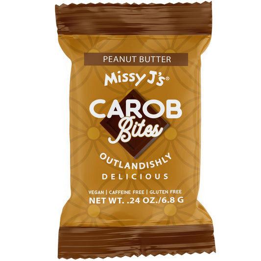 Carob Peanut Butter Mini Bites, Organic
