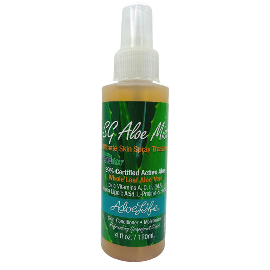 Skin Gel Aloe Mist, Whole Leaf Aloe Vera, Skin Moisturizer
