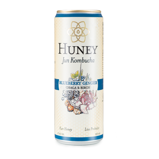 Jun Kombucha, Blueberry Ginger
