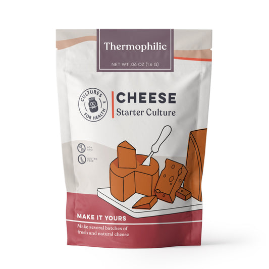Real Cheese, Starter Culture, Thermophilic
