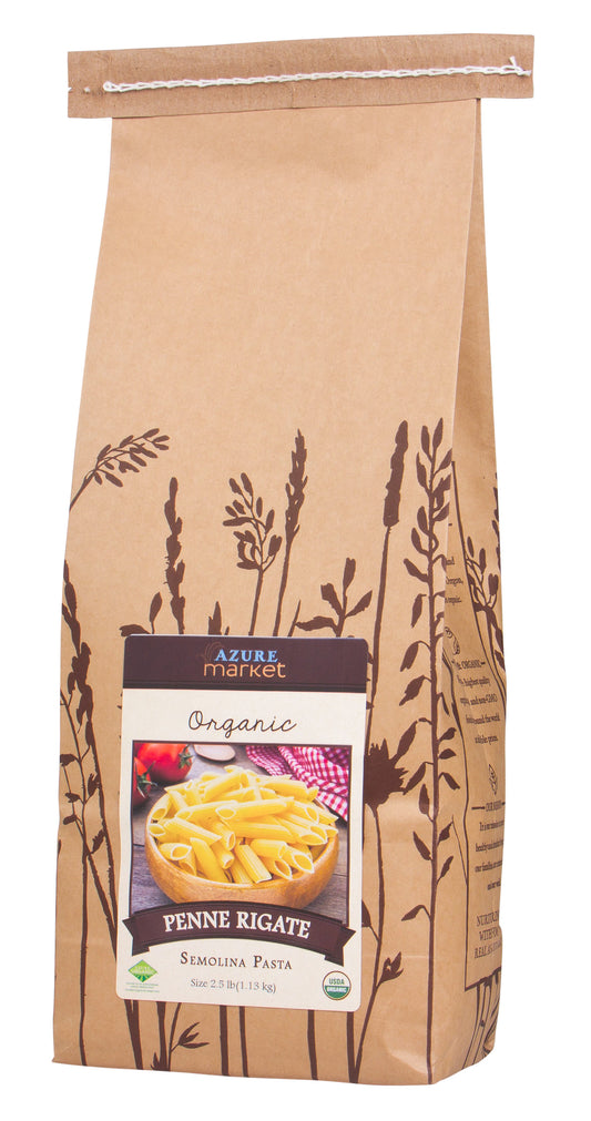 Penne Rigate, Semolina, Organic