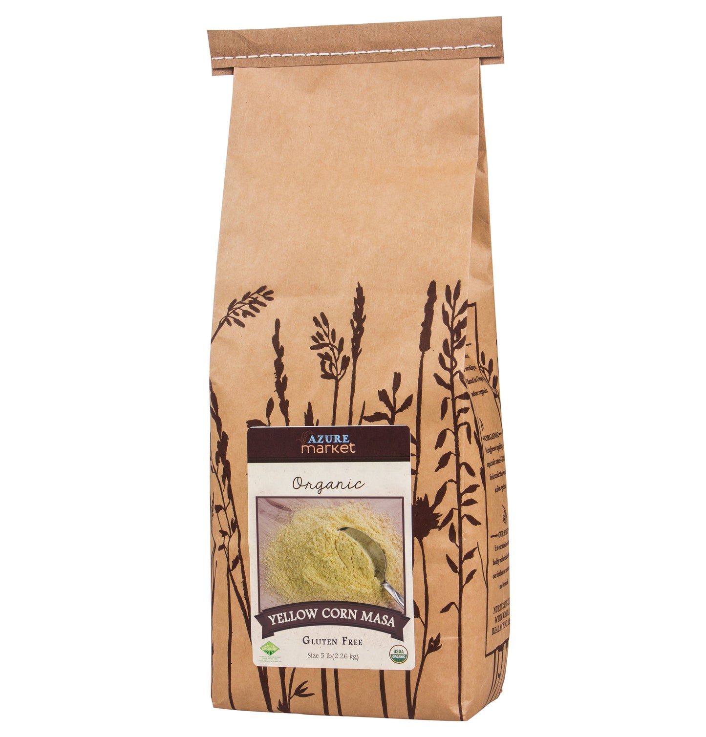 Yellow Corn Masa Flour Medium, Organic