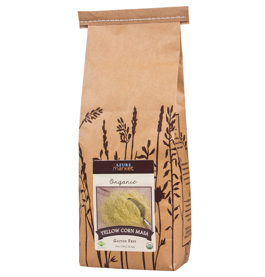 Yellow Corn Masa Flour Medium, Organic