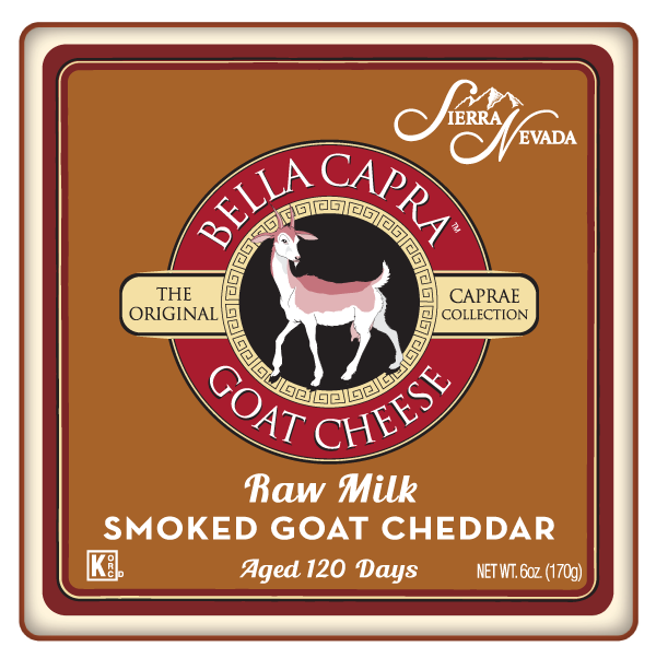 Bella Capra, Goat Cheese, Smoked Cheddar, Raw