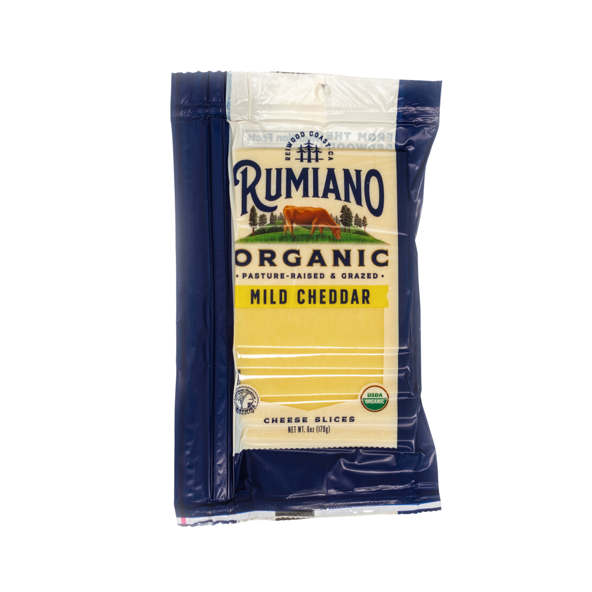 Mild Cheddar Slices, Organic