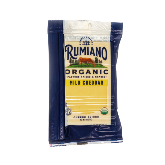 Mild Cheddar Slices, Organic
