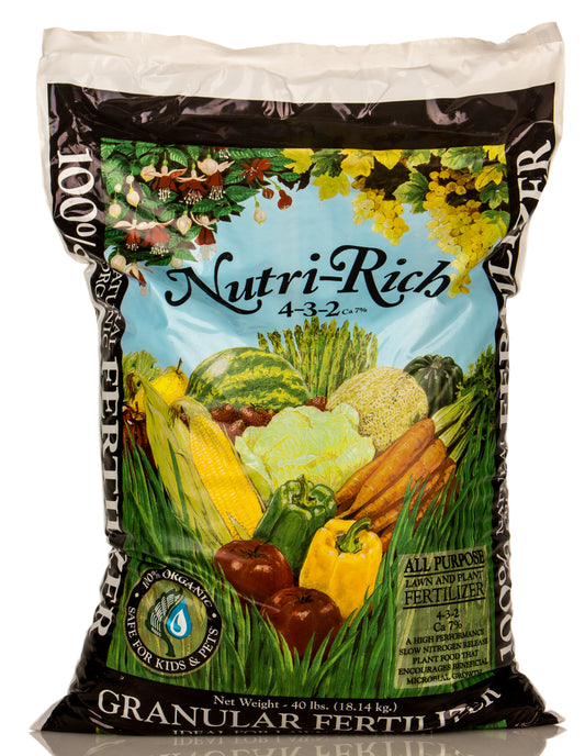Fertilizer, Granules, 4-3-2, Organic