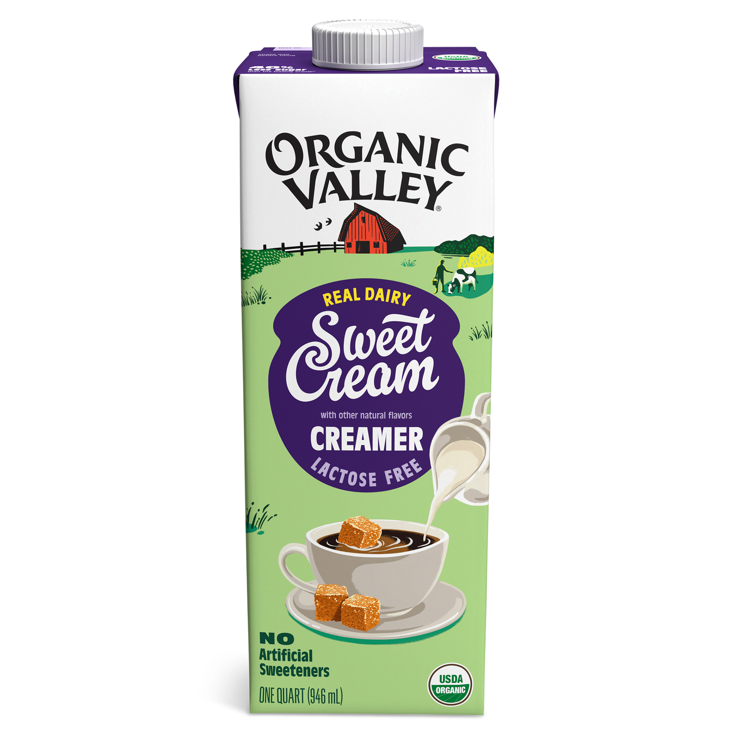 Creamer, Sweet Cream, Organic