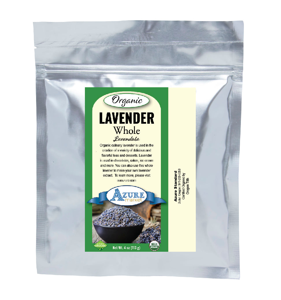 Lavender Whole, Organic