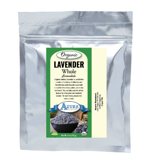 Lavender Whole, Organic
