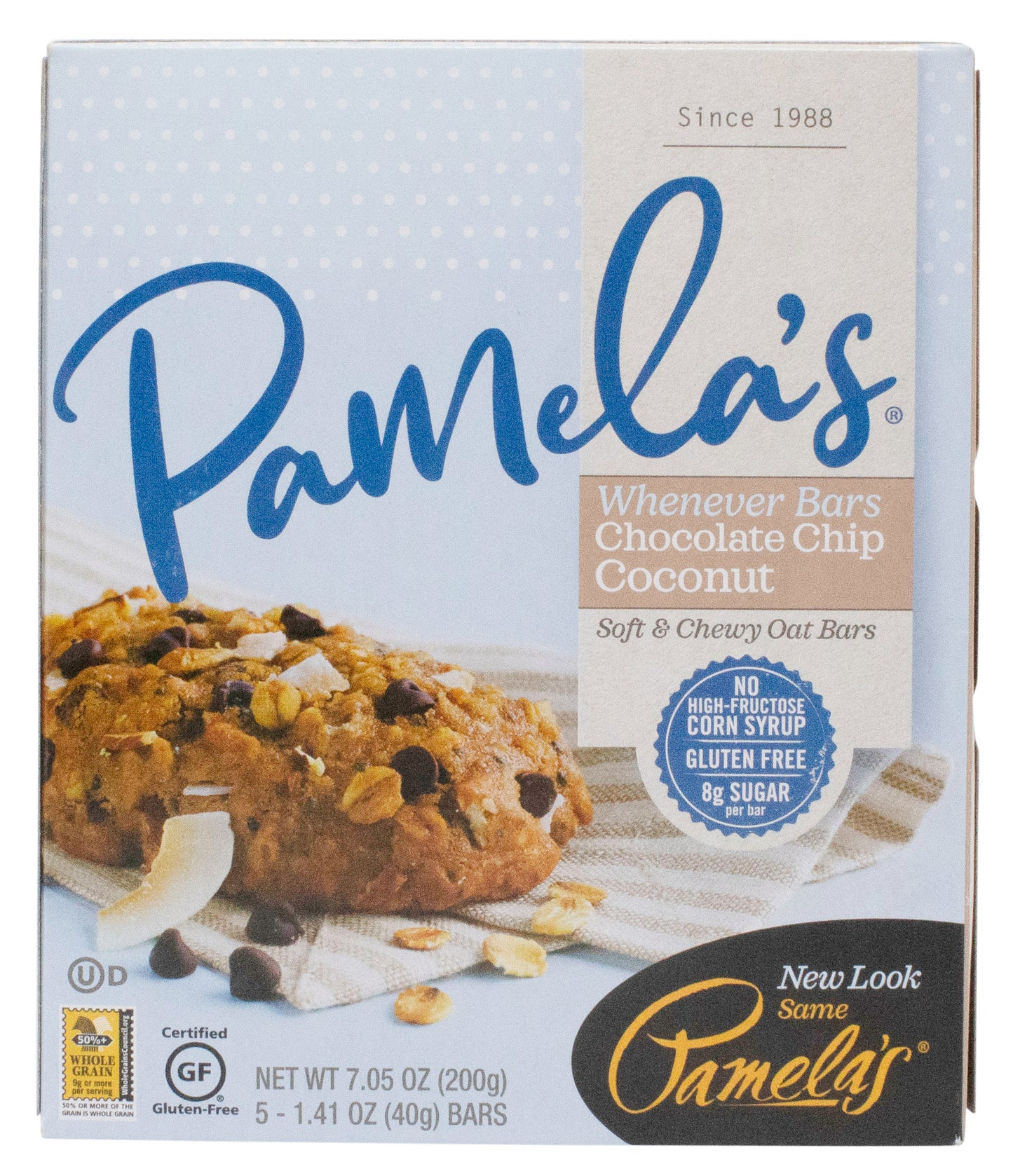 Whenever Bars, Oat Chocolate Chip Coconut, Gluten Free
