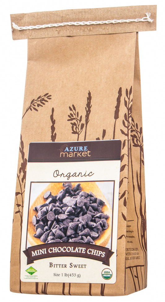 Chocolate Chips, Mini, Bitter Sweet, Organic