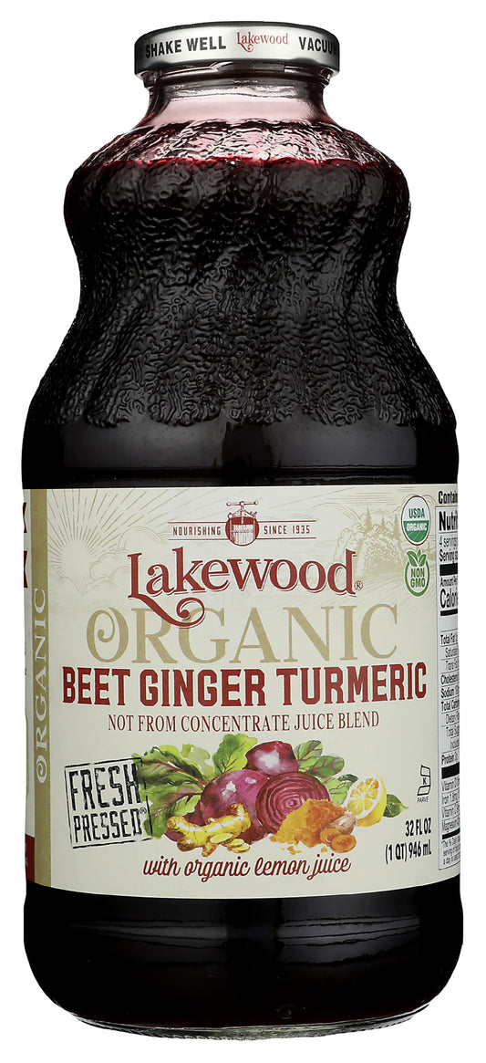 Beet Ginger Turmeric Juice, Organic