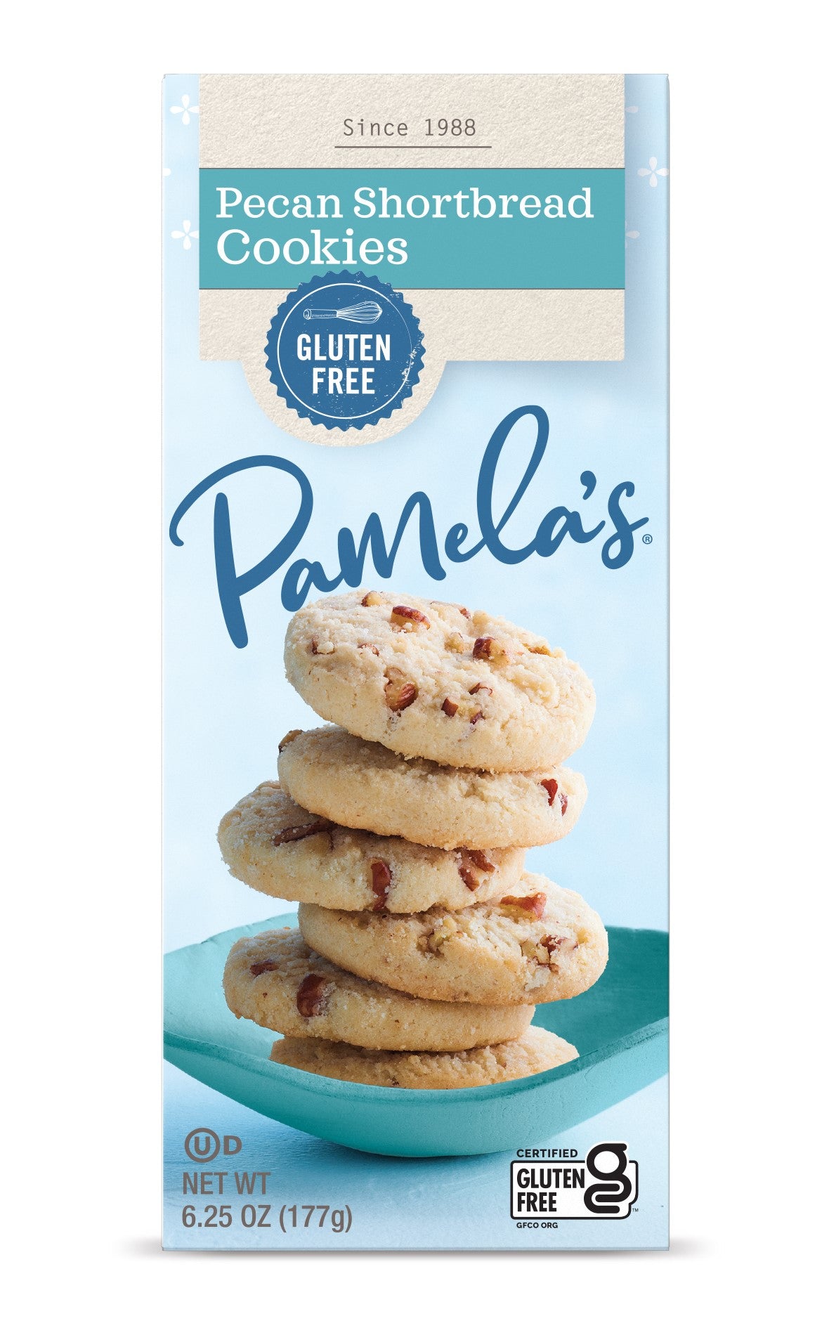 Pecan Shortbread Cookies, Gluten Free