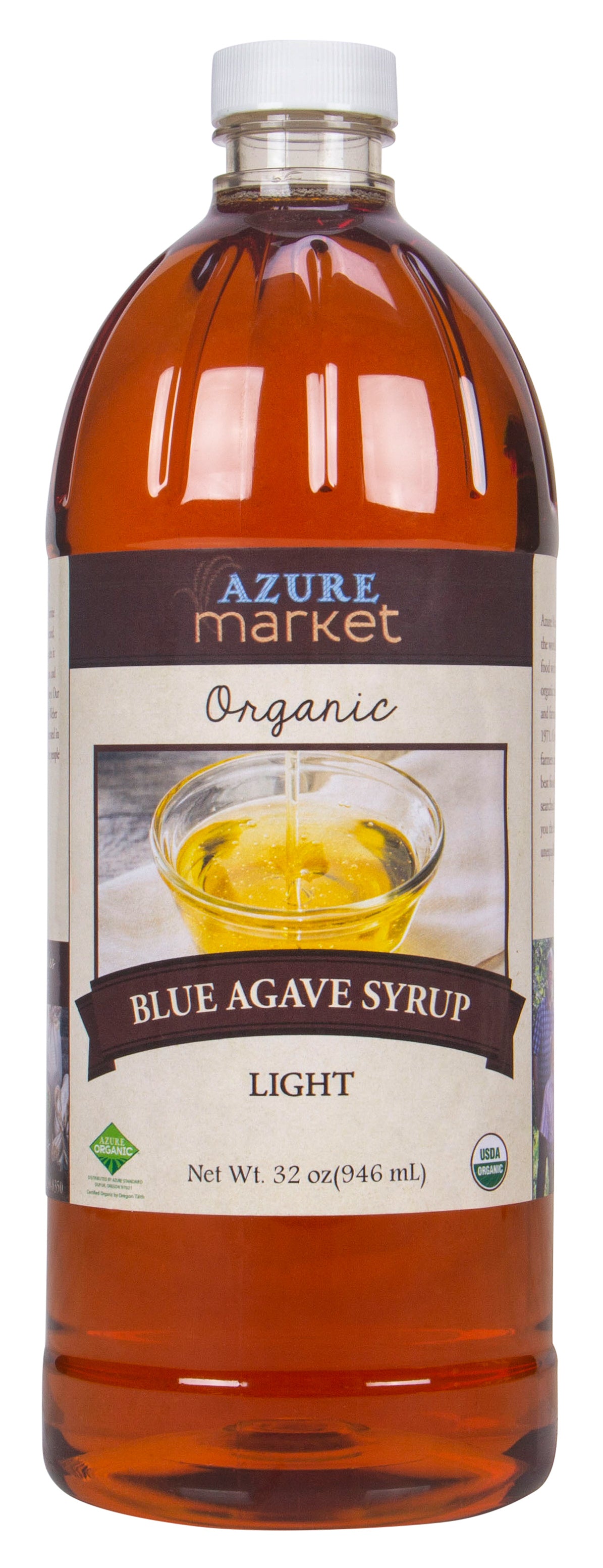 Agave Syrup, Blue, Light, Organic