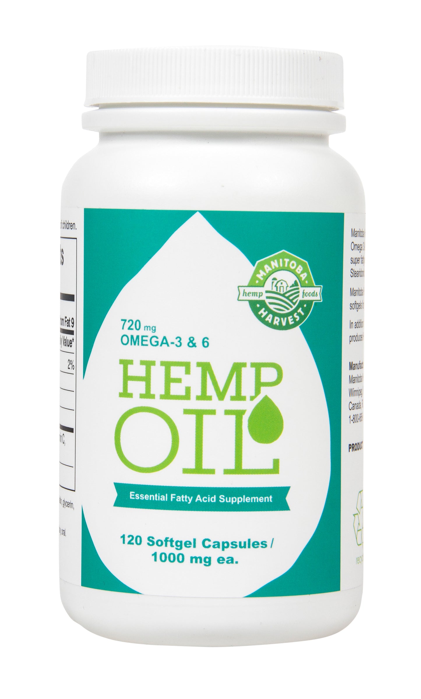 Hemp Oil, 1000 mg