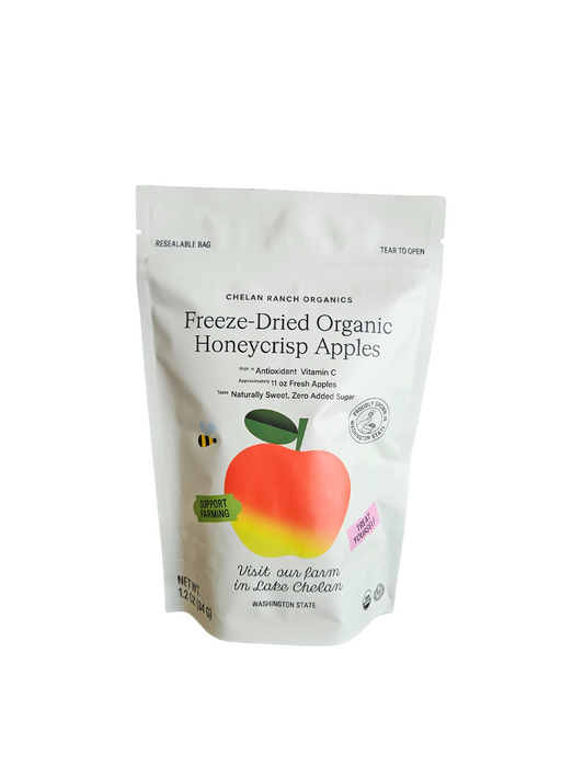 Apples Honeycrisp , Freeze Dried, Organic