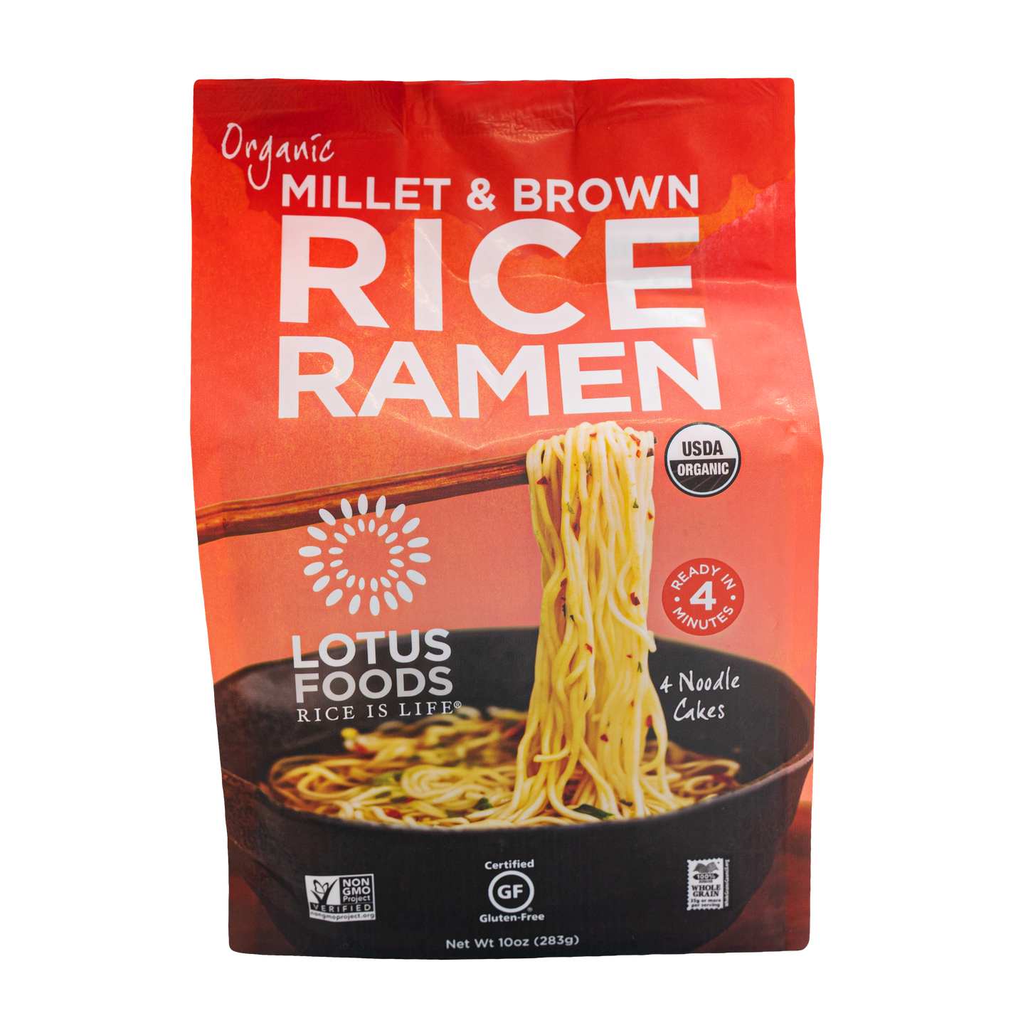 Millet & Brown Rice Ramen, Family Pack, Organic