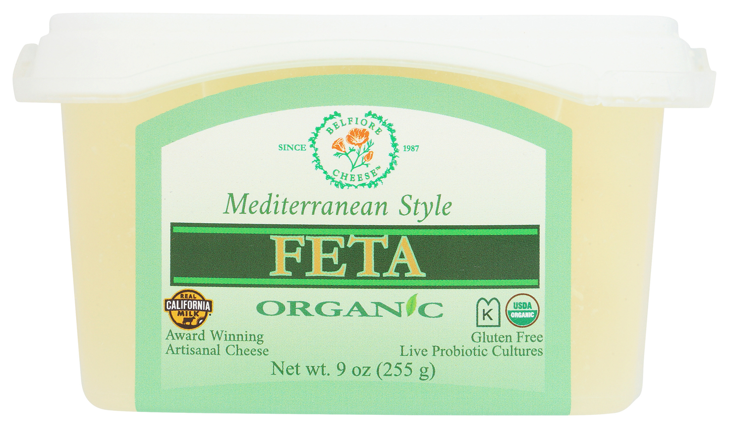 Feta Cheese, Mediterranean Style, In Brine
