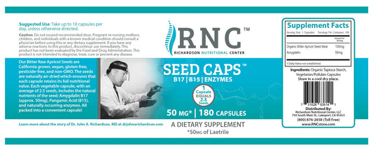 Seed Caps, B17, B15, Enzymes