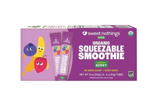 KIDS Squeezable Smoothie, Banana Berry, Organic