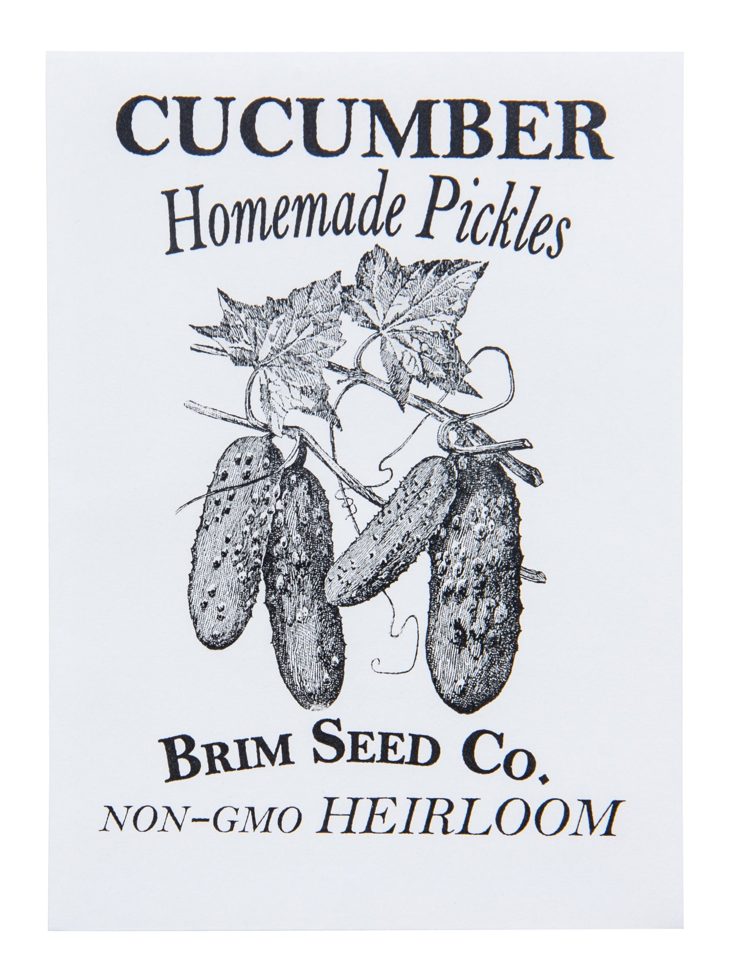 Cucumber, Homemade Pickles Heirloom Seed